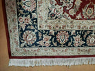 8' X 10' Vintage Handmade India Wool Silk Accents Rug Hand Knotted Organic Nice - Jewel Rugs