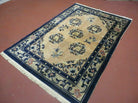 4' X 6' Antique Handmade Fine Knotted Peking Chinese Wool Rug Amiri Salmon - Jewel Rugs