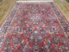 Antique Karastan Rug 5.9 x 9, Karastan Saroukk #785, Original Karastan Collection, 700 Series, Red Wool Karastan Rug, Discontinued, Vintage - Jewel Rugs