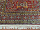 5' X 7' Vintage Hand Made Turkish Perpedil Caucasian Wool Rug Nice - Jewel Rugs