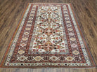 4' 6" X 6' 8" Antique Handmade Seychor Perpedil Caucasian Wool Rug Colorful - Jewel Rugs