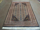 4' X 6' Vintage Handmade Bokhara Turkoman Pakistan Wool Rug Carpet Nice - Jewel Rugs