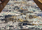 Abstract Area Rug 8x10, Modern Multicolor Carpet, Living Room Rug, Bedroom Rug 8 x 10 ft, Dining Room Rug - Jewel Rugs