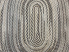 Large Oval Braided Rug 7x9, Multicolor, Vintage Braided Rug, American Rug, Large Oval Carpet, Contemporary Rug, American Braided Rug 7 x 9 - Jewel Rugs