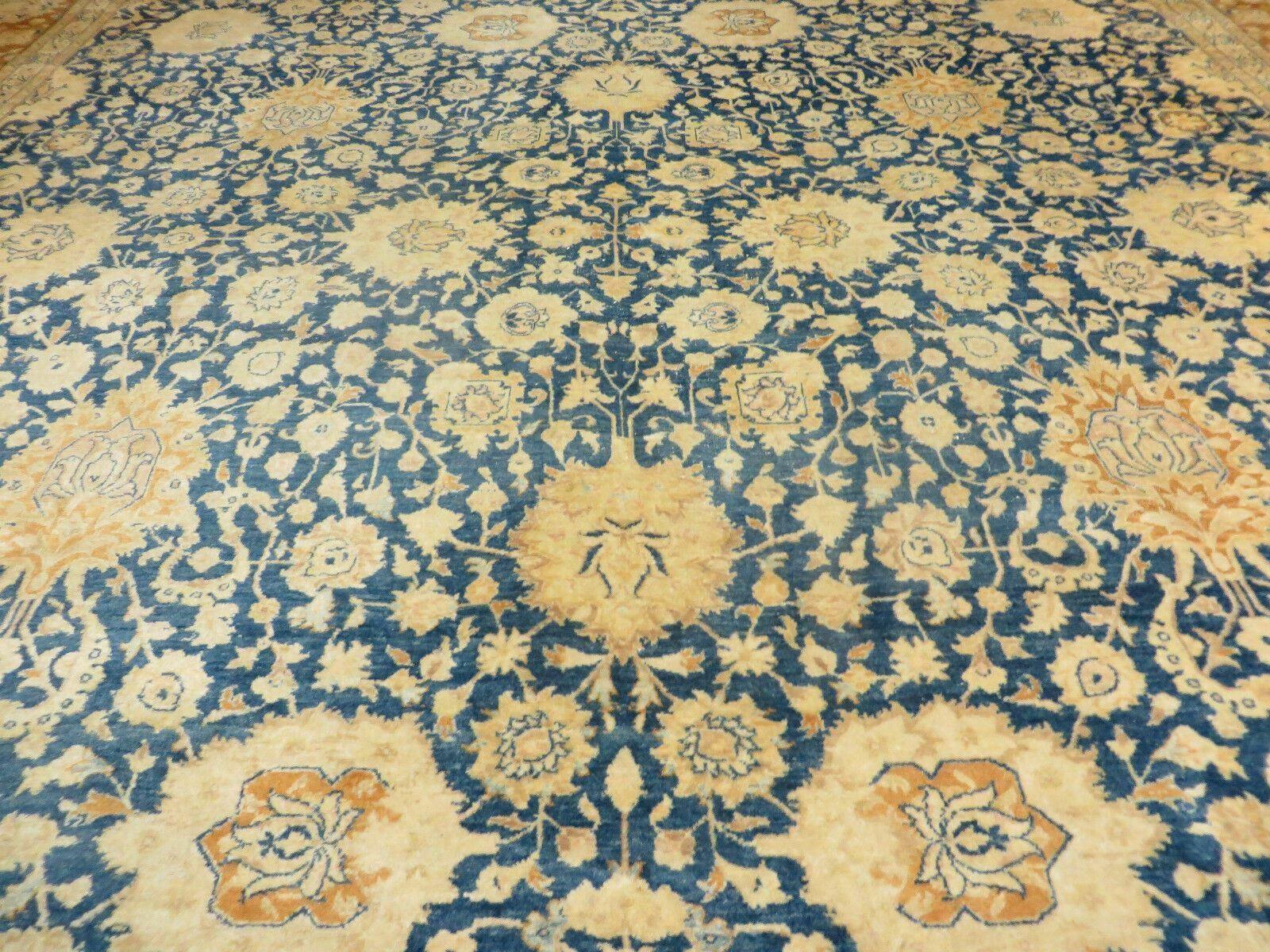 10' X 13' Vintage Handmade Fine Pakistan Wool Rug Carpet XLarge Nice - Jewel Rugs