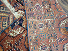 4x7 Antique Yamud Rug Russian Rug Turkoman Rug Fine Weave Rug - Jewel Rugs