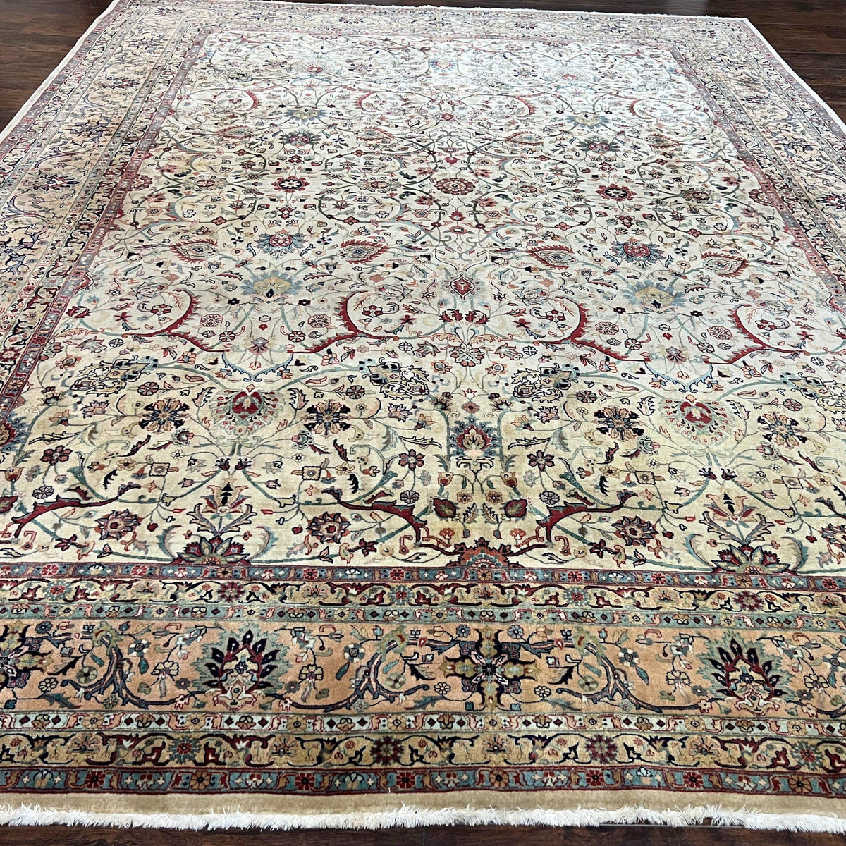 Pak Persian Rug 9x12 Oriental Carpet, Neutral Colors, Fine Hand Knotte ...