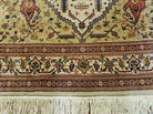 5' X 7' Vintage Handmade Turkish Wool Rug Oriental Carpet Ivory Traditional & Boho Bohemian Style Home Décor - Jewel Rugs