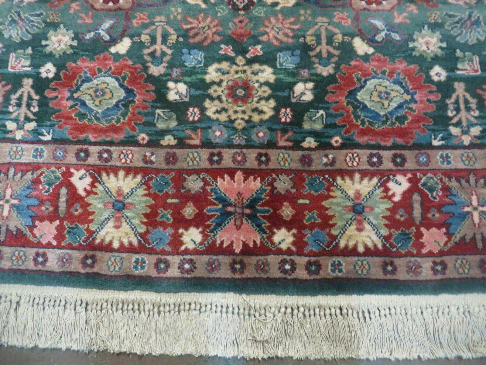 5' 9" X 9' Karastan Kuba Pattern 700 / 797 Wool rug American Made Nice - Jewel Rugs