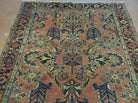 5' X 6' Antique Handmade India Floral Oriental Wool Rug Veg Dyes Organic Red Classical Traditional Home Décor - Jewel Rugs