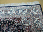 6' X 9' Handmade Fine Indian Traditional Wool Rug Carpet Vegetable Dyes Black - Jewel Rugs