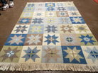 6' X 8' Scandinavian Kilim Flat Wool Rug Swedish Modern Contemporary Earth Color - Jewel Rugs