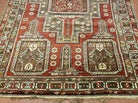 5' X 7' Antique Handmade Caucasian Shirvan Wool Rug Carpet Detailed Boho Bohemian Interior Home Style - Jewel Rugs