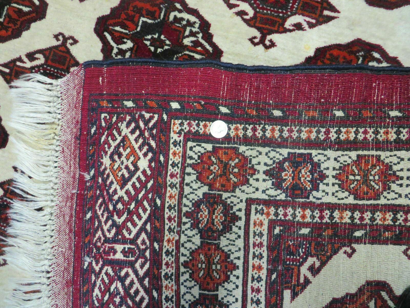 7' X 8' Handmade Finely Knotted Pakistan Turkoman Bokhara Wool Rug Nice - Jewel Rugs