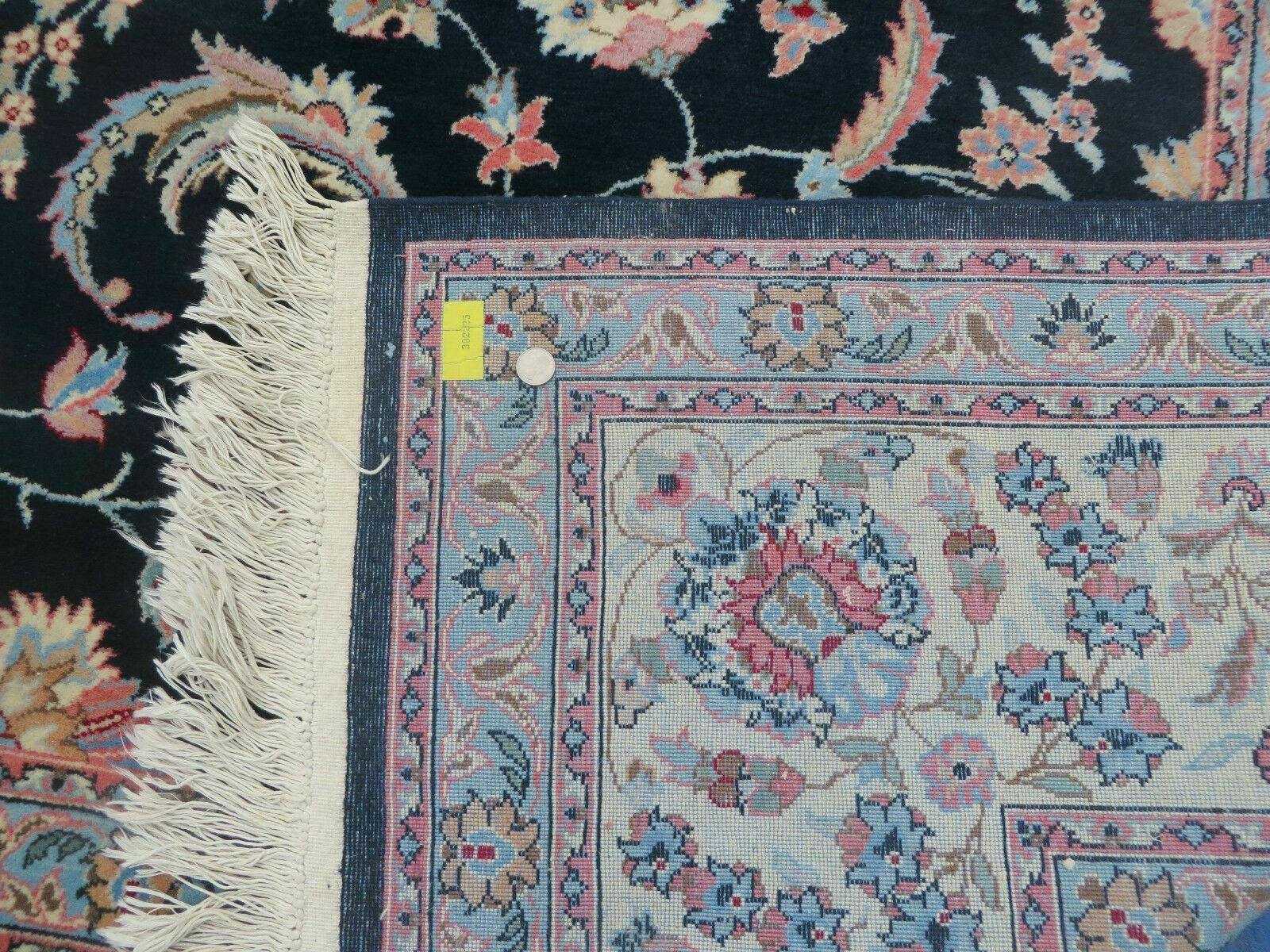 10' X 14' Vintage Handmade India Wool Hand Knotted Carpet Rug Organic Dyes Nice - Jewel Rugs