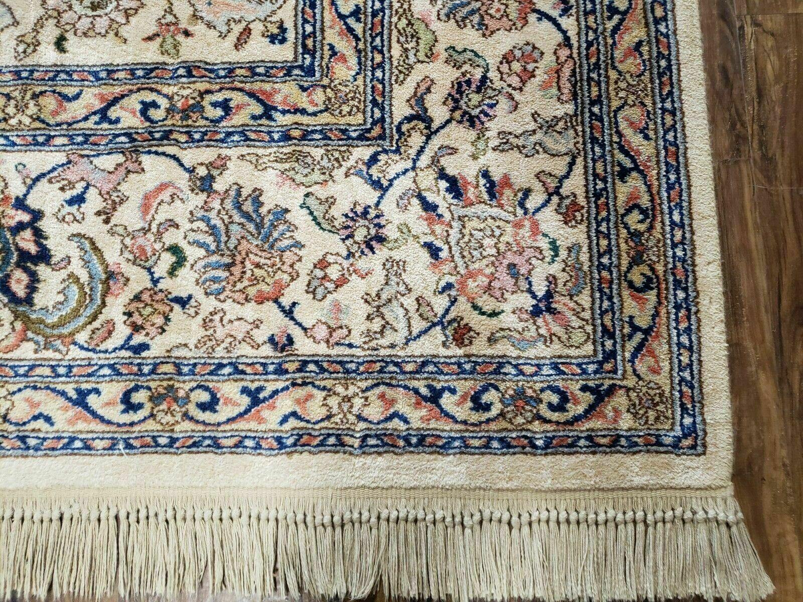 10' X 14' Karastan Ivory Tabriz # 738 Wool RUG American Made Beauty - Jewel Rugs