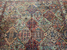 8' 8" X 10' 6" Karastan Multicolor Panel Kirman # 717 Wool Rug American Beauty - Jewel Rugs