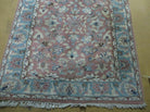 2' 8" X 12' Vintage Handmade India Floral Wool Runner Rug Nice - Jewel Rugs