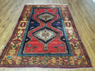 4' X 7' Antique Handmade Oriental Wool Area Rug Hand Knotted Carpet Camel Hair - Jewel Rugs