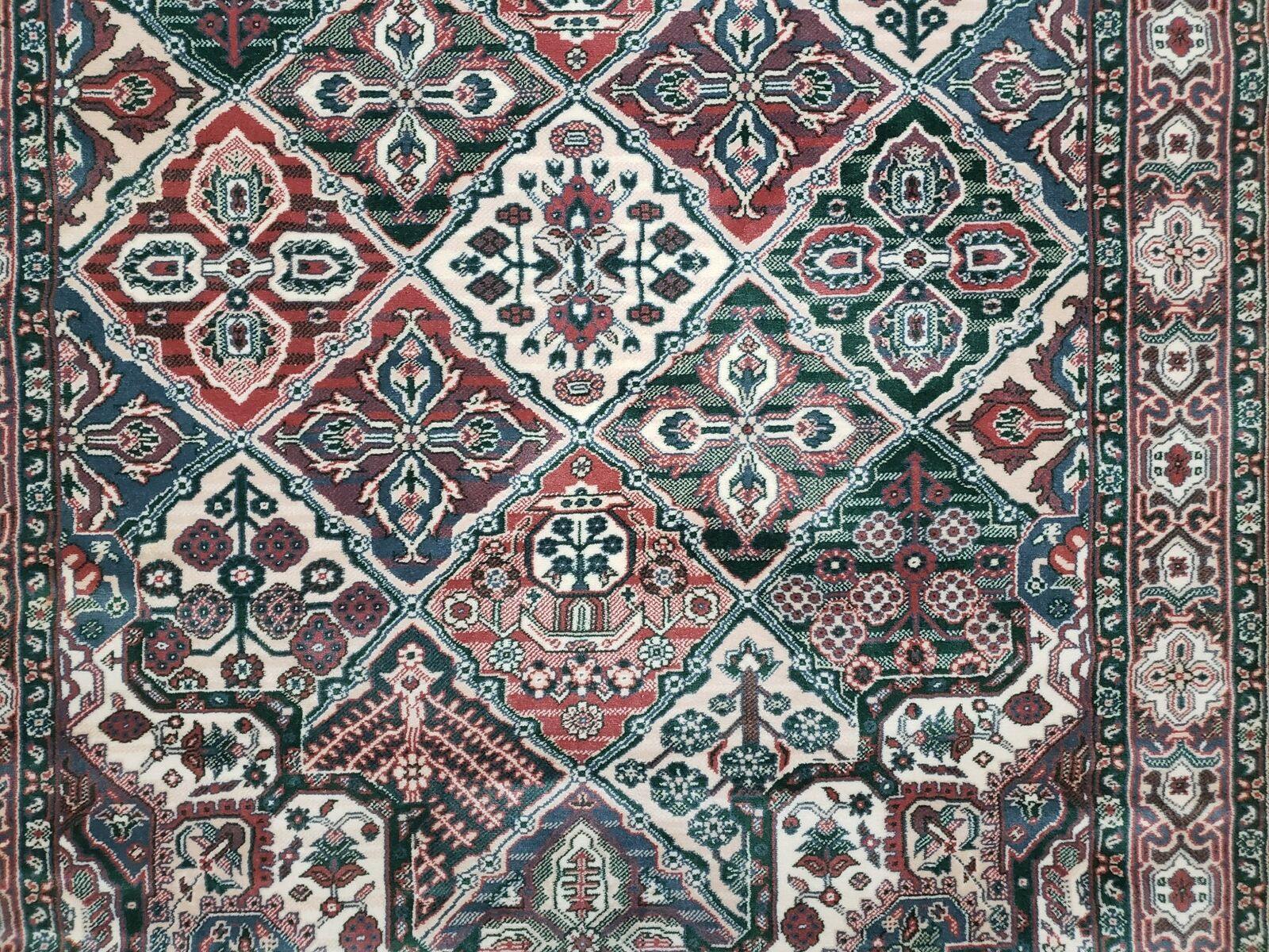 4' 1" X 5' 7" Karastan 500-1123 Green Joshagan Wool Rug Belgium Kara Shah - Jewel Rugs