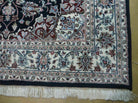 6' X 9' Handmade Fine Indian Traditional Wool Rug Carpet Vegetable Dyes Black - Jewel Rugs