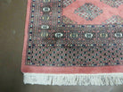 4' X 6' Handmade Turkoman Pakistan Tribal Wool Rug Fine Weave Coral Nice # 839 - Jewel Rugs