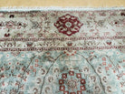 6' X 9' Vintage Handmade Fine Silk Rug Chinese Floral Hand Knotted Carpet Nice - Jewel Rugs