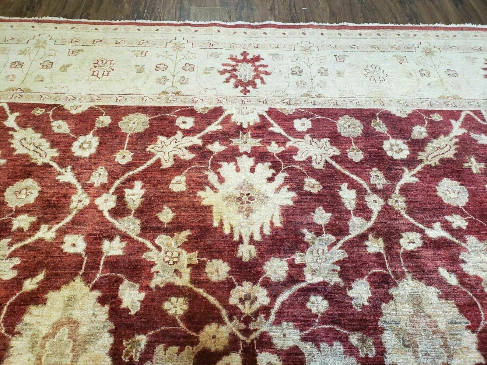 8' X 10' Handmade Peshawar Floral Oriental Wool Rug Hand Knotted Carpet Nice - Jewel Rugs