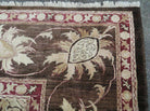 13' X 16' Vintage Handmade Peshawar Oushak Wool Rug Carpet Nice - Jewel Rugs