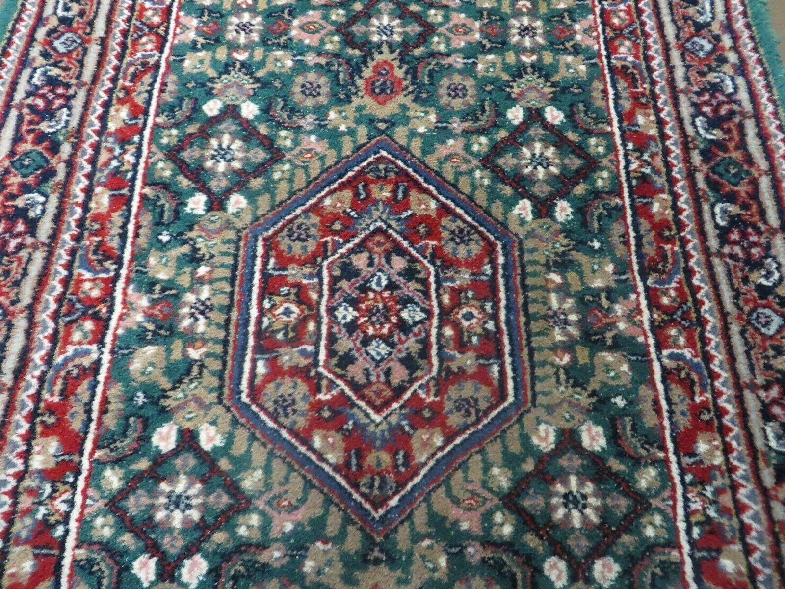 5' X 7' Vintage Handmade Indian Jaipur Wool Rug Carpet Traditional Oriental Area Rug Home Décor - Jewel Rugs