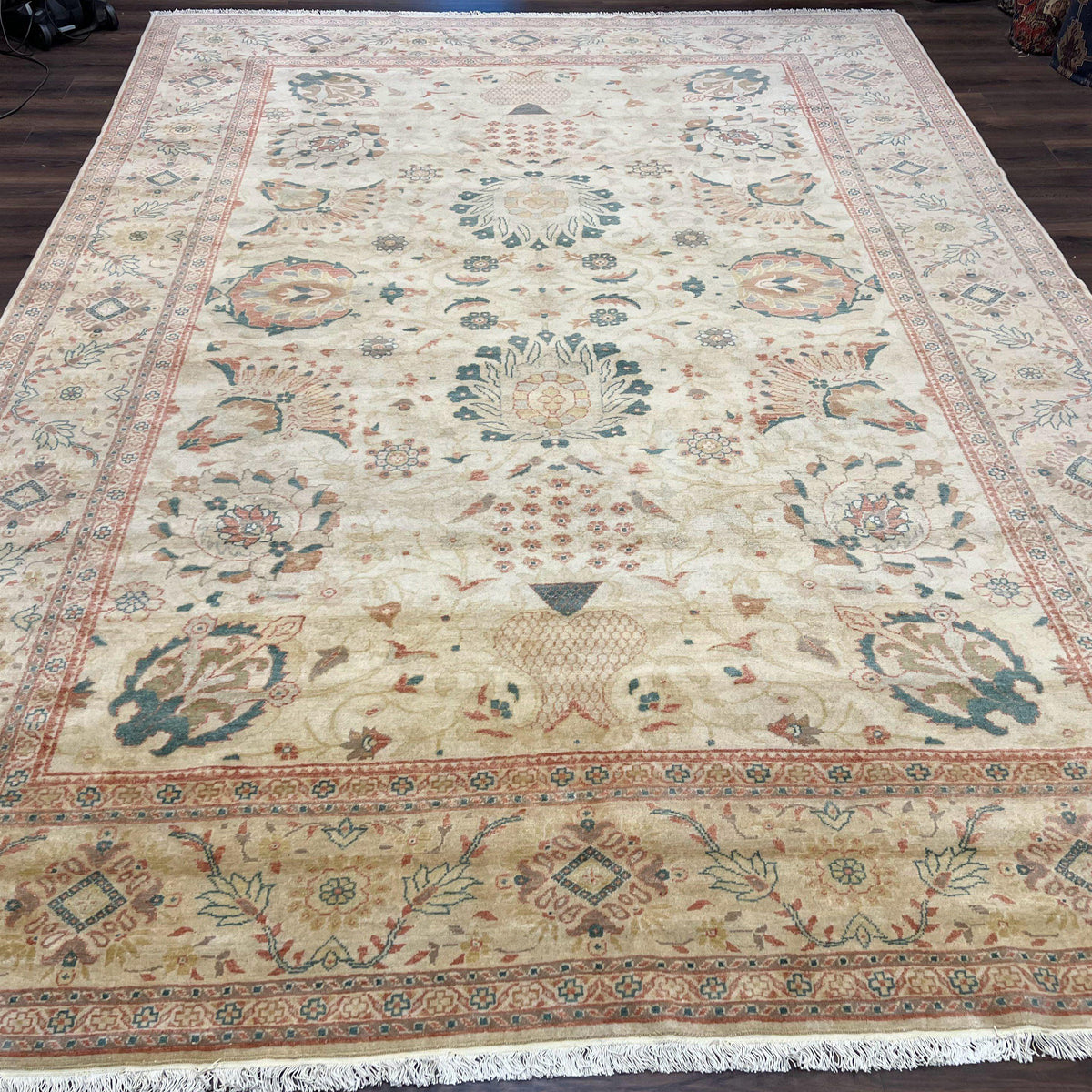 Large Turkish Rug 10x14, Mahal Sultanabad Oriental Carpet 10 x 14 ft ...