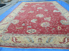 12' X 18' Vintage Handmade Egyptian Wool Red Area Rug Large Palace Size Carpet - Jewel Rugs