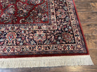 Karastan Rug Sarouk #785, Large Wool Karastan Carpet 8.8 x 15 ft, Original Collection 700 Series, Discontinued Vintage Karastan Rugs, Red - Jewel Rugs