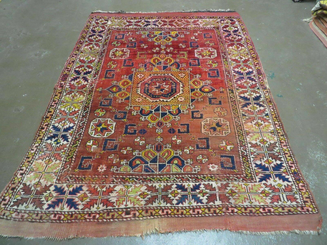 Vintage Turkish Anatolian Scatter Rug No. 83