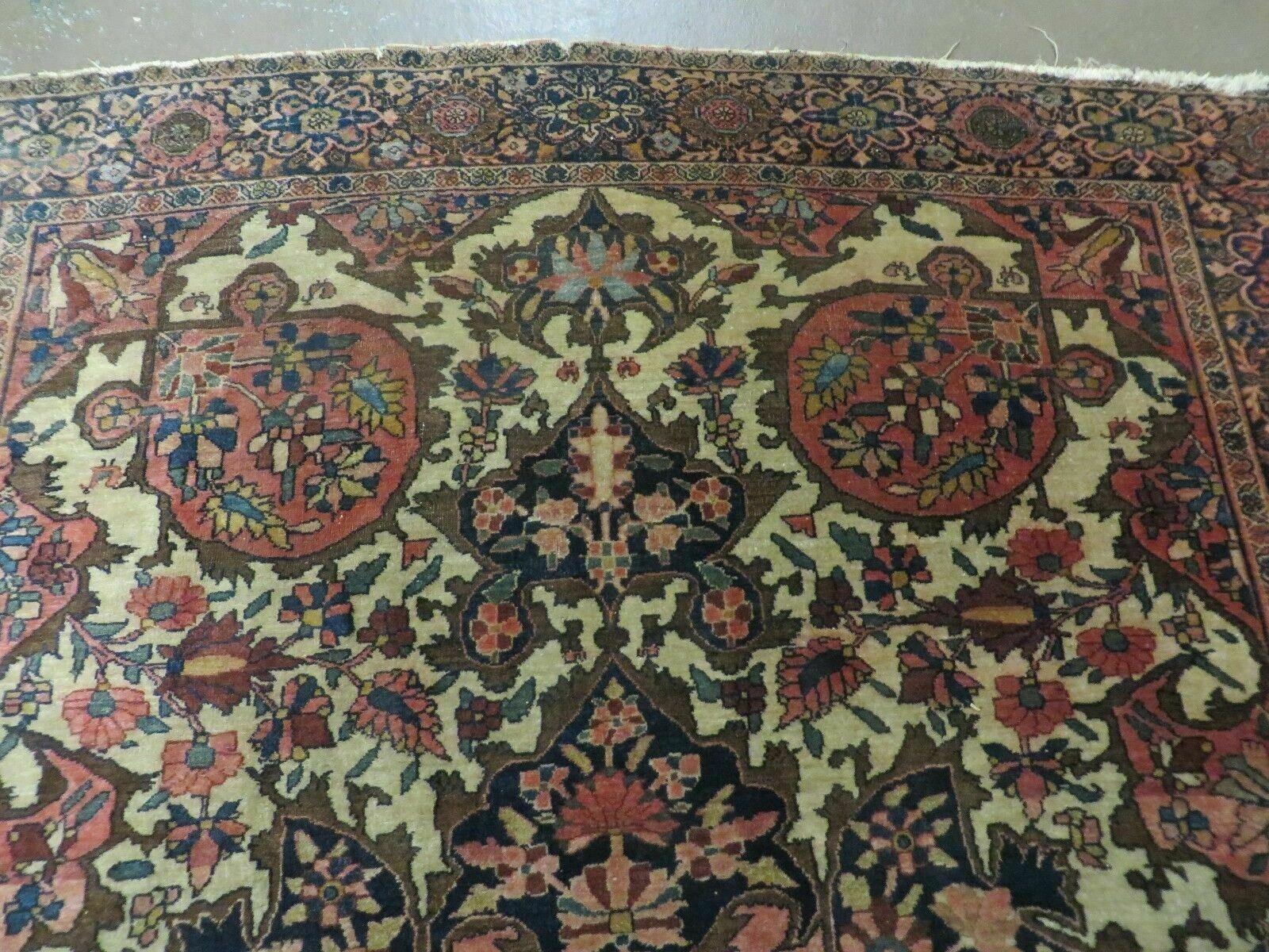 4' X 6' Antique Ultra Fine Handmade India Floral Oriental Wool Rug Carpet Nice - Jewel Rugs