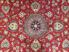 9' X 12' Vintage Handmade Oriental Pak Pakistan Floral Wool Area Rug Red Nice - Jewel Rugs