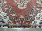 4' X 5' Antique Handmade Turkish Wool Rug Organic Red Nice - Jewel Rugs