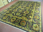 9' X 12' Handmade Top Quality Jaipur India Tea Wash Wool Rug Organic Dyes Nice - Jewel Rugs