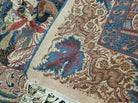 7' X 11' Handmade Indian Hand Knotted Wool Rug Pictorial Lover Images Bird Nice - Jewel Rugs