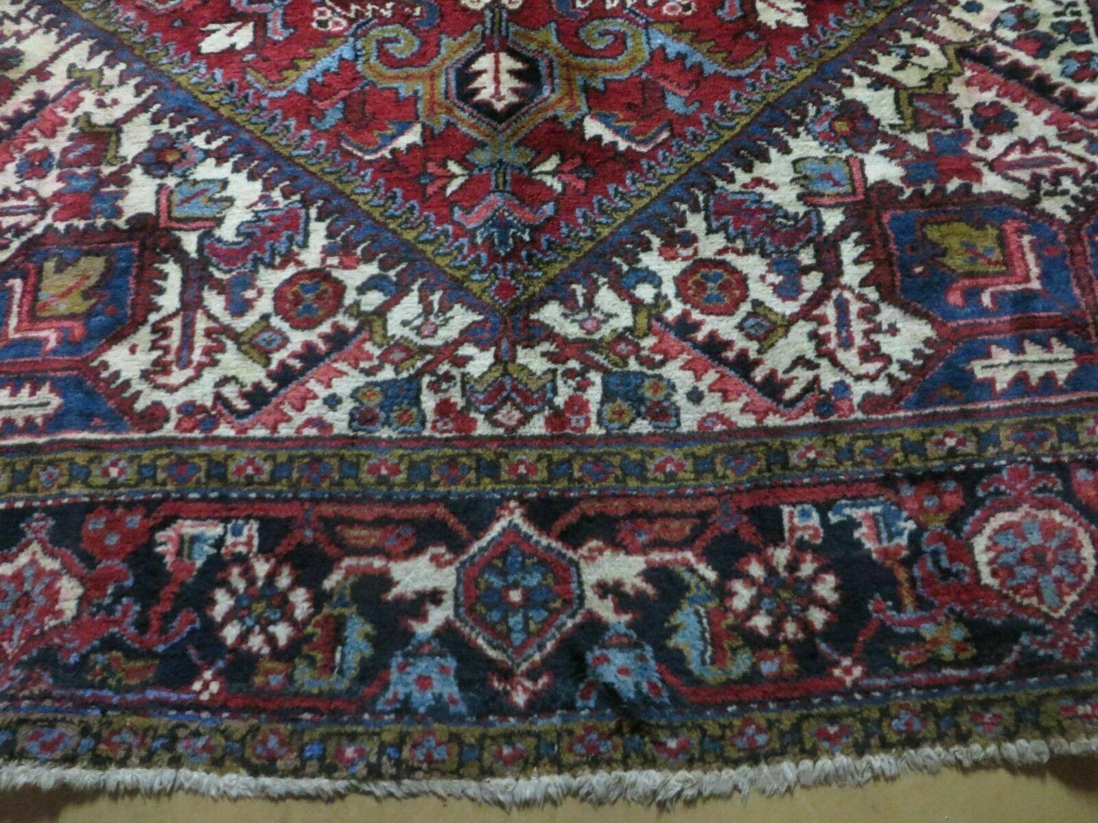 6'6" X 9' Antique Handmade Turkish Wool Rug Nice - Jewel Rugs