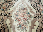 8' 7" X 11' 5" Chinese Handmade Wool Rug Aubusson Savonnerie Silk Accent Beauty - Jewel Rugs