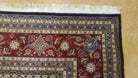 8x10 Pakistan Rug 8 x 10 Pak-Persian Oriental Carpet Very Fine Wool Rug with Silk Accents Herati Mahi Pattern Vintage - Jewel Rugs