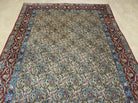 4' X 7' Handmade Turkish Wool Rug Paisley Hand Knotted Flowers One Of A Kind - Jewel Rugs