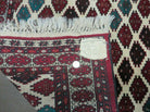 3' X 4' Vintage Handmade Pakistan Bokhara Turkoman Balouch Wool Rug Mat Nice - Jewel Rugs