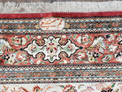 Vintage Persian Silk Qum Ghom Rug, Signature from Master Weaver, Animal Motifs, Very Fine, Hand-Knotted, 3'5" x 5' - Jewel Rugs