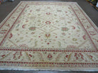 9' X 11' Handmade Indian Agra Tea Wash Wool Rug Carpet # 833 Nice - Jewel Rugs